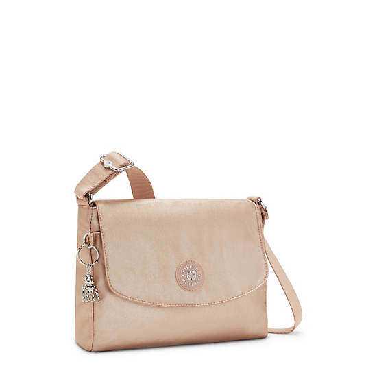 Kipling Tamia Metallic Crossbody Veske Gull | NO 1981LI